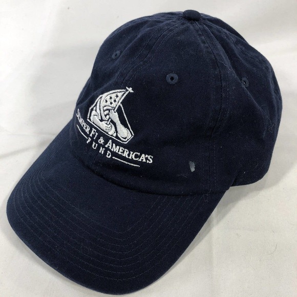 Semper Fi & Americas Fund Hat Cap Strap Back by Fahrenheit OSFM Adjustable - Picture 2 of 13